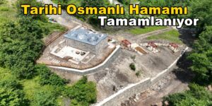 Gölcük Yukarı Ulaşlı Tarihi Osmanlı Hamamı Tamamlanıyor