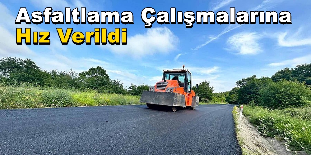 İzmit Köy Yolları Asfaltlama Çalışmalarına Hız Verildi