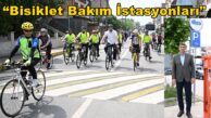 Kartepe’de 10 Noktaya “Bisiklet Bakım İstasyonları” Konuldu