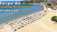 Kerpe’de Günlük, Aylık, Sezonluk Kiralık Evler İçinde Villa