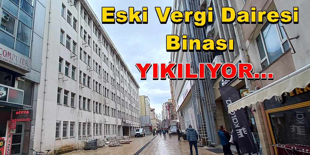 Kocaeli Vergi Dairesi Yıkılıyor En Üst Teklif 1.150.000 TL