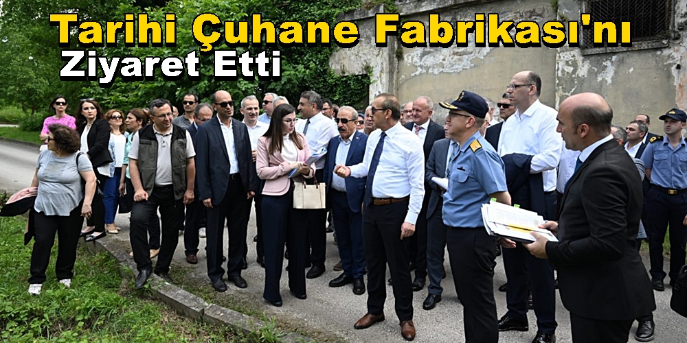 Vali Seddar Yavuz, Tarihi Çuhane Fabrikası’nı Ziyaret Etti