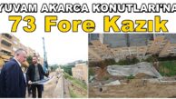 Yuvam Akarca Konutları’na 73 Fore Kazık Çakma İşi Tamamlandı