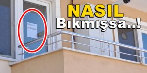 Camlarda “KİRALIK” Yazılar Yerine “KİRALIK DEĞİLDİR” 😨