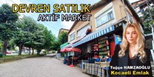 İzmit Topçular Mahallesi Devren Satılık Aktif Market