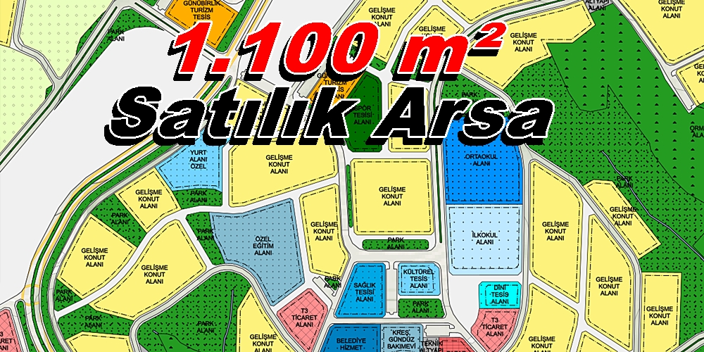 FIRSAT..! 1.100 m² İzmit Kabaoğlu Konut İmarlı Satılık Arsa