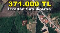 1.347 m² İzmit Balören Köyü Satılık Arsa 371.097 TL İcradan