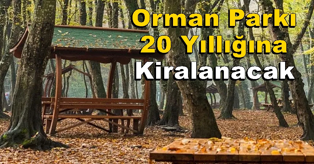 KİRALIK İzmit Yenıktepe Orman Parkı 20 Yıllığına Kiralanacak