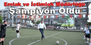 Kartepe Belediyesi Emlak ve İstimlak Müdürlüğü Şampiyon Oldu