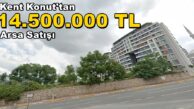 Kent Konut 14.500.000 TL’ye Cedit Mahallesi’nde Arsa Satışı