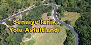 Kocaeli Büyükşehir, Karamürsel Senaiye-İznik Yolunu Asfaltladı