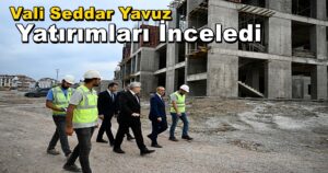 Vali Yavuz, Gölcük İzmit Derince’de Devam Eden Yatırımları İnceledi