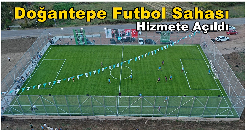 Başiskele Doğantepe Mahallesi Futbol Sahası Hizmete Açıldı