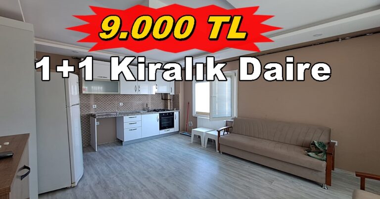 Başiskele Yuvana Evleri 1+1 Kiralık Stüdyo Daire