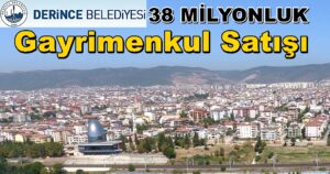 Belediye’den Derince’de 16 Adet Satılık Arsa Büro Daire