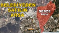 Belediyeden Gebze Balçık Köyü Satılık Arsa 1852 m²-1000 m²