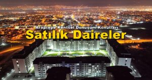 Derince Araptepe Kentsel Dönüşüm Konutları Satılık 6 Daire