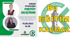 Durgun Piyasalarında Portföy Geliştirme Semineri Kaçırmayın