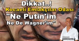 Putin Wagner Benzetmesi: Ne Putin’im ne de Wagner’im