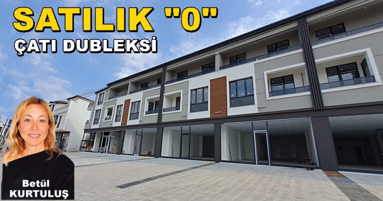 Başiskele KÖRFEZ MAHALLESİ Satılık "0" Çatı Dubleksi