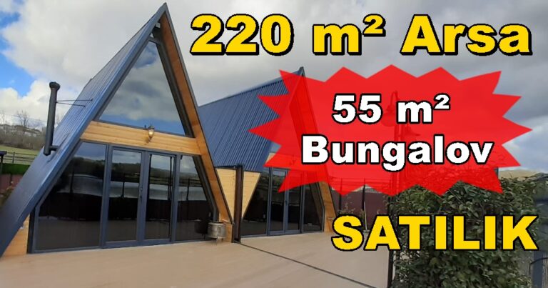 İzmit Akmeşe Satılık Bungalov Evleri 220 m² Arsa 55 m² 1+1