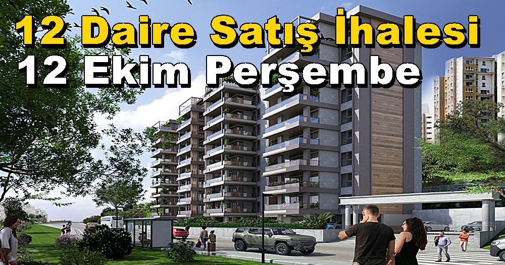 İzmit My Hill Residence 12 Dairenin Satış İhalesi Yapılıyor