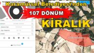 Karamürsel Belediyesi İnebeyli’de 107.376 m² Yeri Kiralıyor