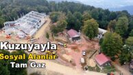 Kartepe Kuzuyayla’ya Değer Katacak Sosyal Alanlar Tam Gaz