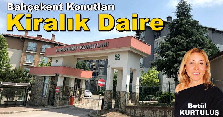 Paşadağ BAHÇEKENT KONUTLARI Kiralık Daire