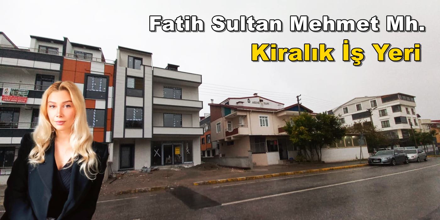 Kartepe Fatih Sultan Mehmet Mahallesi 139 m2 Kiralık İş Yeri