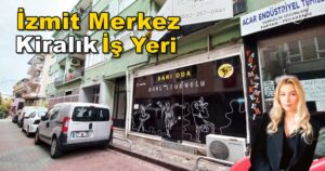 İzmit Merkez Tepecik Mahallesi Kiralık İş Yeri