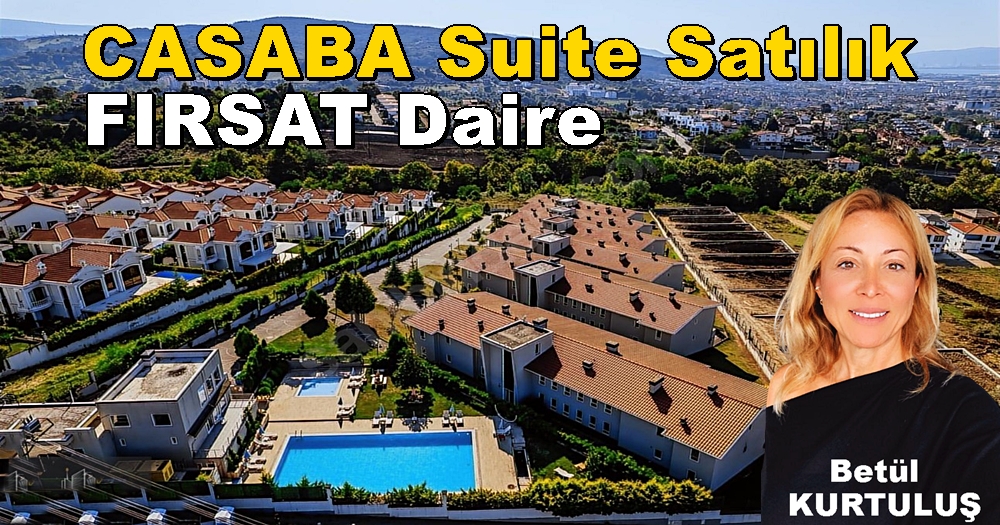 Başiskele CASABA Suite Satılık 1+1 FIRSAT Daire Damlar Mh.