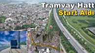 3,8 Km’lik Alikahya Stadyum Tramvay Hattı Start Aldı