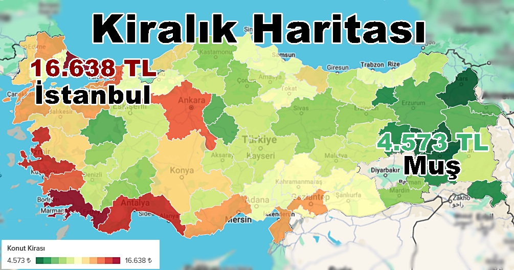 Türkiye’de En Ucuz Kiralık Ev Hangi İlimizde? İşte En Ucuzu