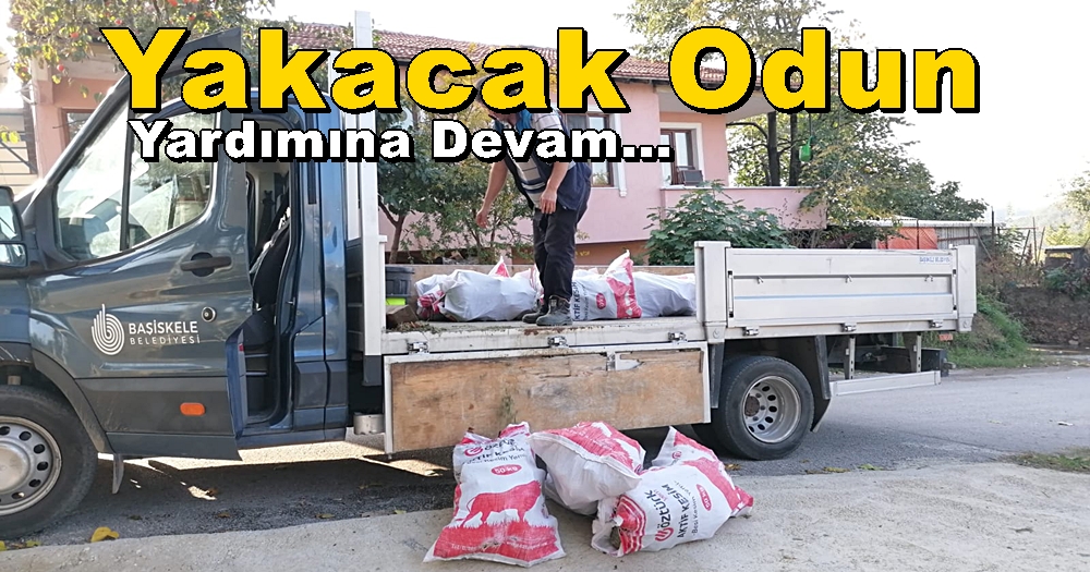 Belediyeden Örnek İşler: Yakacak Odun Yardımına Devam