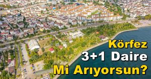 8.000 TL’den Baş. Kocaeli Körfez 3+1 Kiralık Daire 89 Ev