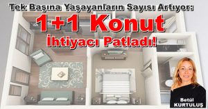 Tek Başına Yaşayanlar Arttı: 1+1 Konut İhtiyacı Patladı!