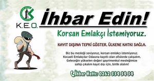 Kocaeli Emlakçılar Odası: “Korsan Emlakçı İstemiyoruz” 😡