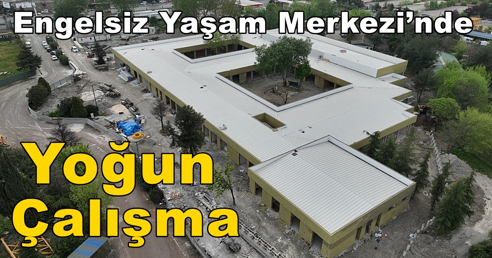 İzmit Vinsan Engelsiz Yaşamın Merkezinde Çalışmalar Sürüyor