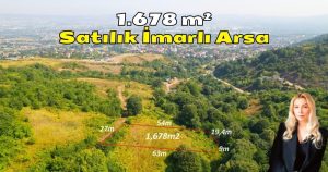 Kartepe Arslanbey 1678 m² Satılık İmarlı Arsa