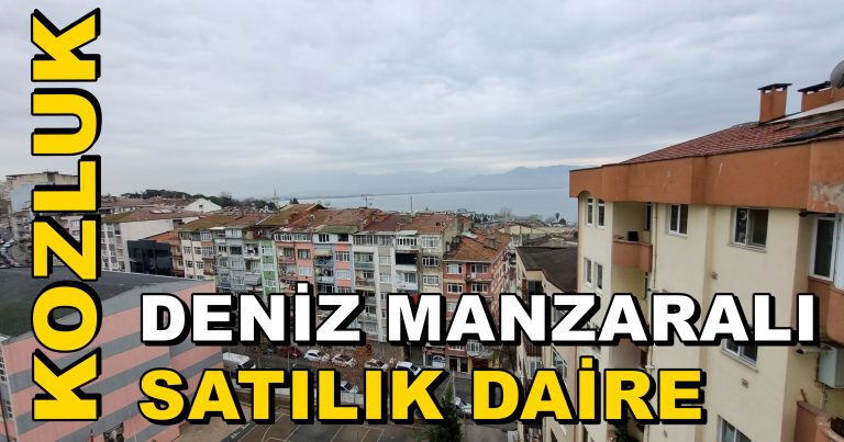 İzmit Merkez Kozluk Mahallesi Satılık Daire