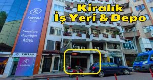 İzmit Merkez Tv 41 Sokağı Pasaj İçi Kiralık İş Yeri & Depo