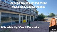 Başiskele Fatih Mahallesi’nde Kiralık İş Yeri Fırsatı