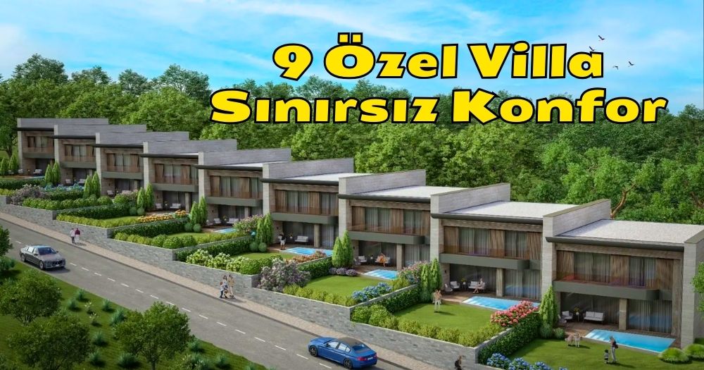 Kavan Proje Townhouses İle 9 Özel Villa, Sınırsız Konfor