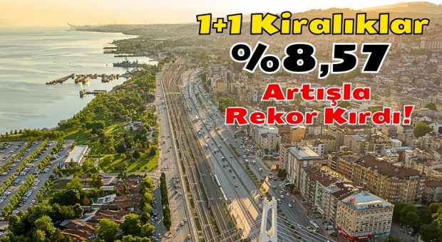 DİKKAT..! 1+1 Kiralık Daire Aylık Fiyat Artışı %8,57