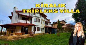 Kartepe Kurudere Villaları Kiralık Tripleks Villa