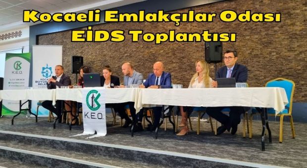 Kocaeli Emlakçılar Odası EİDS Toplantısına Yoğun İlgi