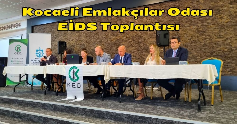 Kocaeli Emlakçılar Odası EİDS Toplantısına Yoğun İlgi