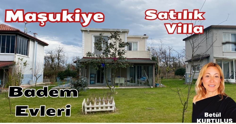 Maşukiye Badem Evleri’nde Satılık Villa