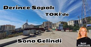 Derince Sopalı TOKİ Konutlarında Sona Gelindi